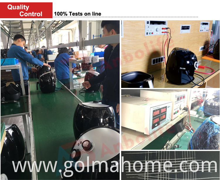 2L Family Air Fryer Oven Healthy with 80% Less Fat Oil Free Deep Fryer Electrical Air Fryer